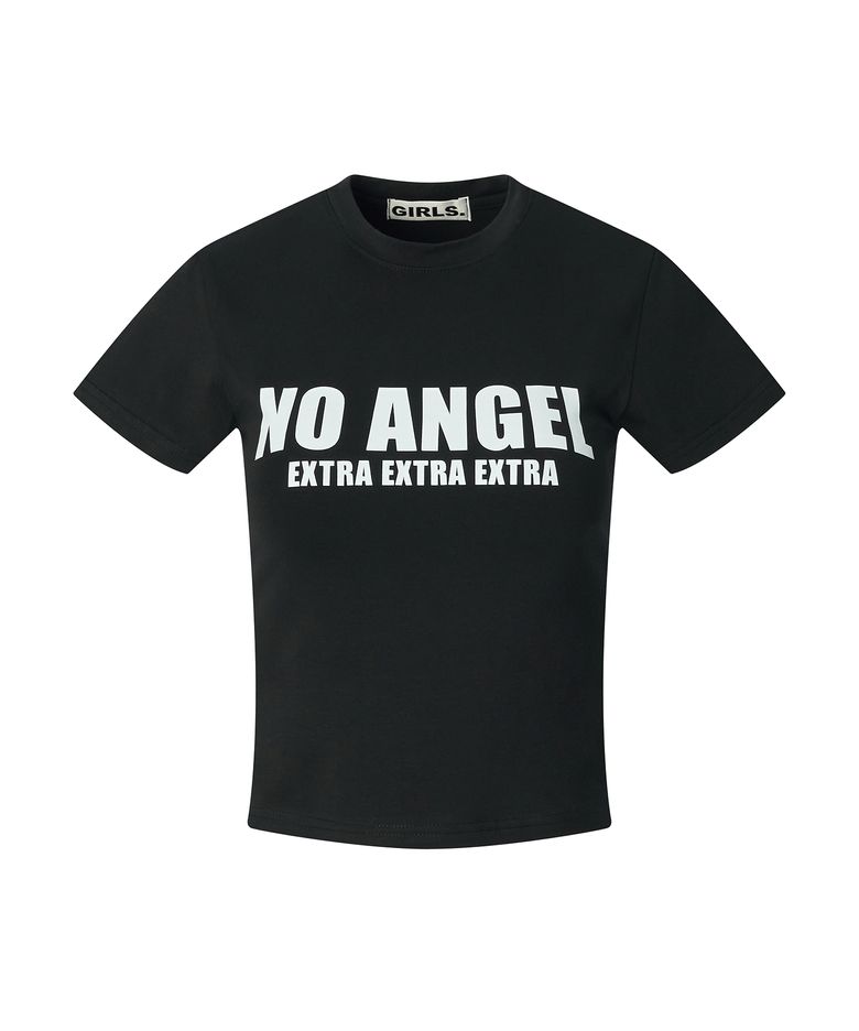 NO ANGEL TEE - BLACK
