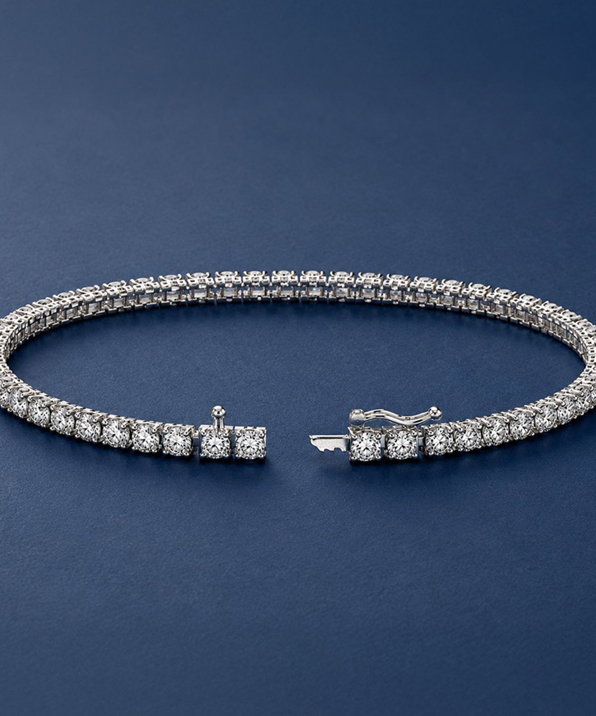 엘렌쥬얼리(HELENE JEWELRY) 14K 18K 랩 다이아몬드 1부 4프롱 엘렌 테니스 금 팔찌