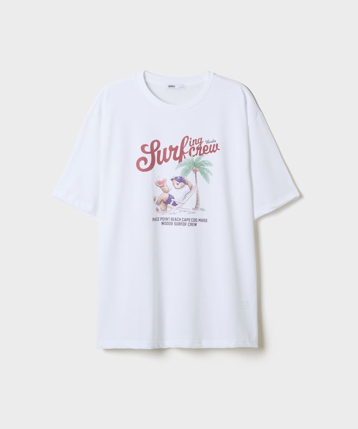 스파오(SPAO) [COOL] (우디) 썸머 홀리데이 반팔티_SPRPG37C55