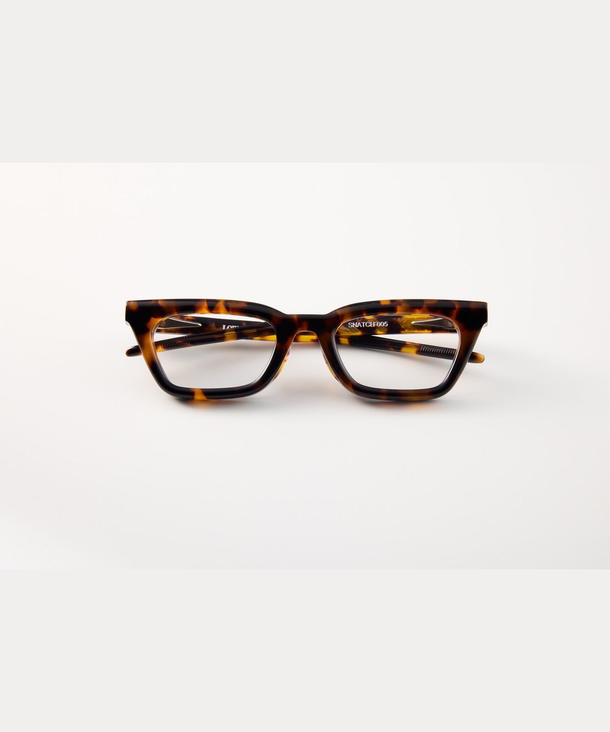 로우 젠더(LOW GENDER) SNATCH NO.005 - TORTOISE(CLEAR LENS)