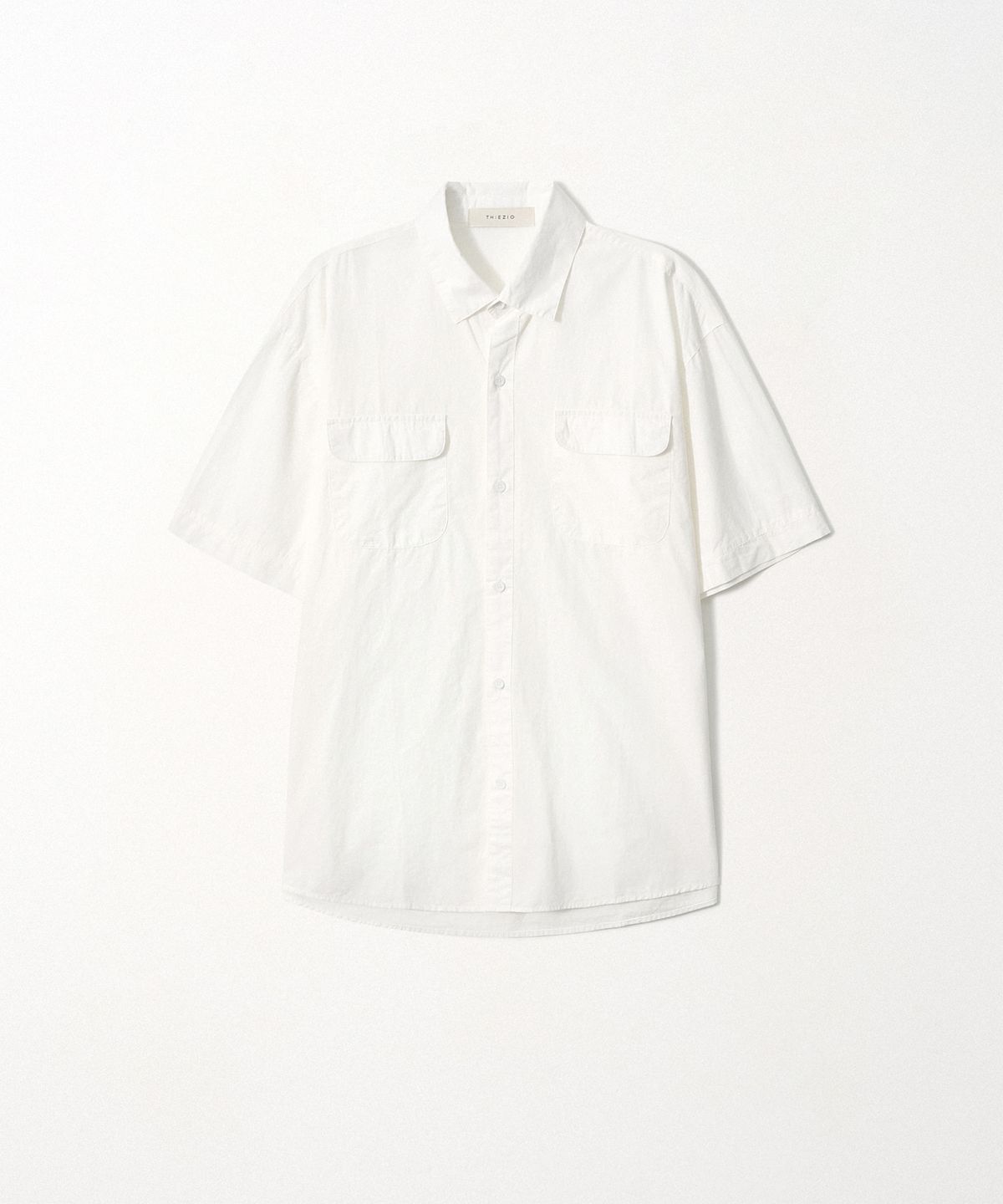 이지오(EZIO) Breeze Pocket Half Shirt_White