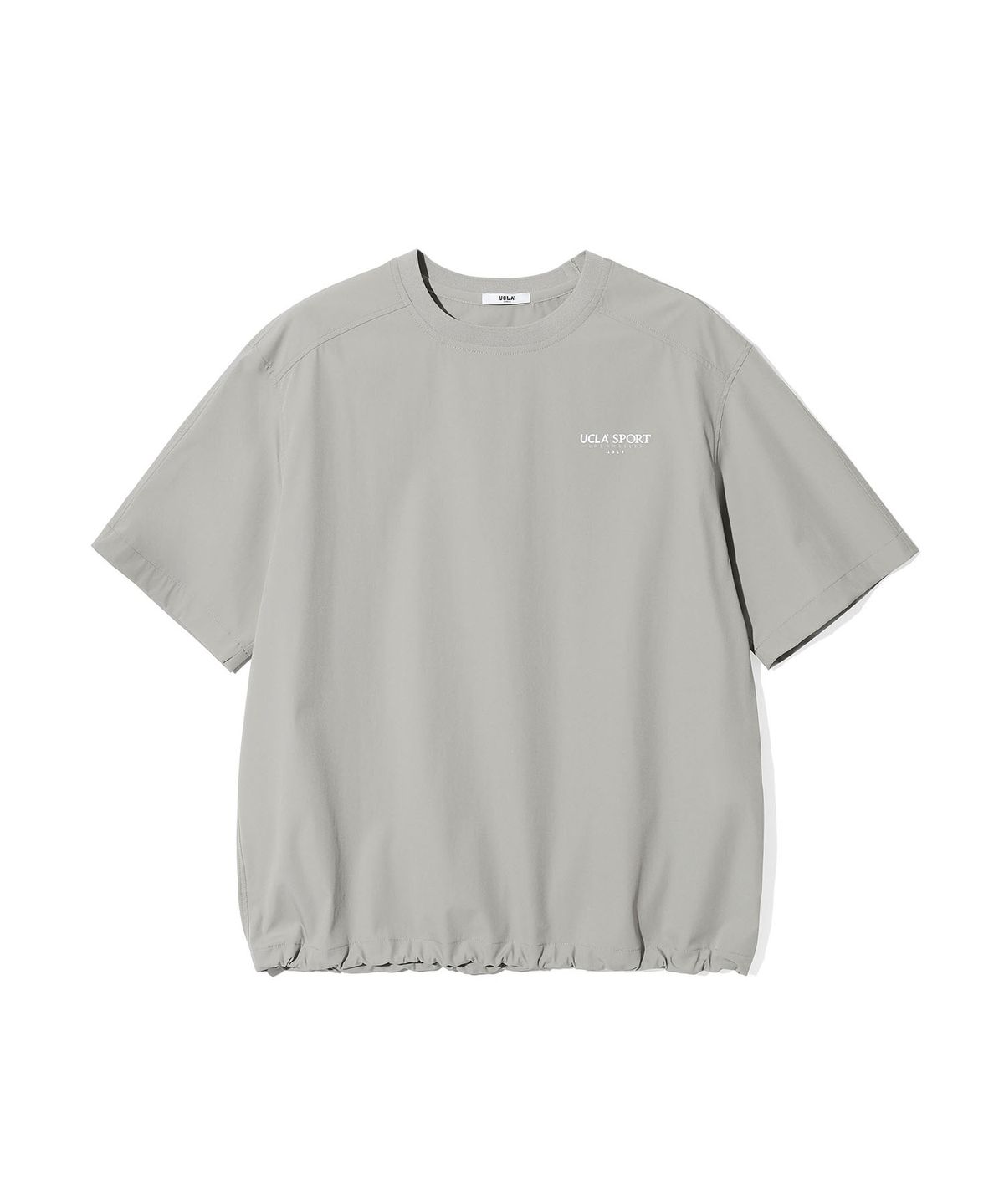 유씨엘에이(UCLA) 남녀공용 나일론 절개 티셔츠[BEIGE](UC4ST75)