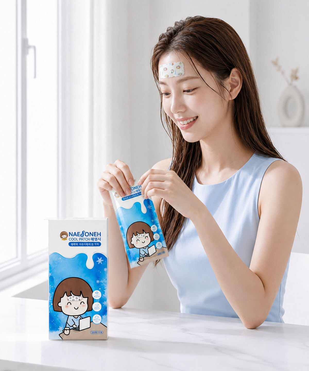내손에(NAESONEH) 붙이는 아이스 쿨패치 (2박스 x 40매)