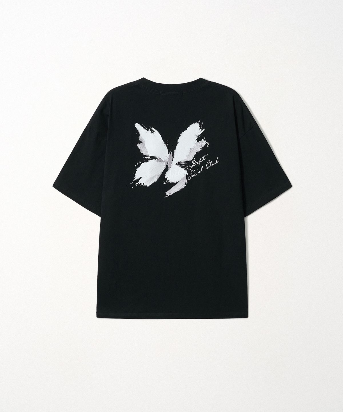 이지오(EZIO) Butterfly Brush T-shirt_Black