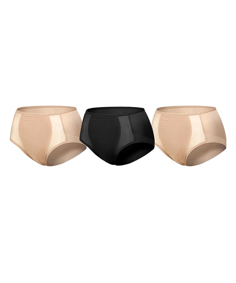 [3PACK] 안입은듯 가벼운 미니마이저 하이 팬티 3종