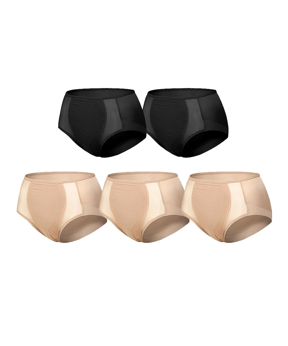 달링브라(DALINBRA) [5PACK] 안입은듯 가벼운 미니마이저 하이 팬티 5종