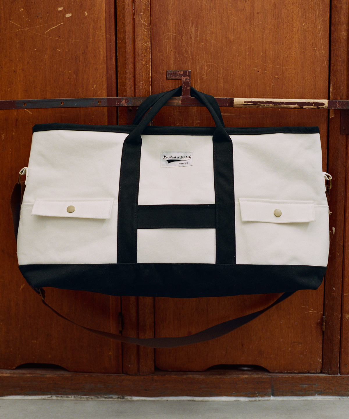 르몽생미셸(LE MONT ST MICHEL) ARMIN – TRAVEL BAG_Ivory