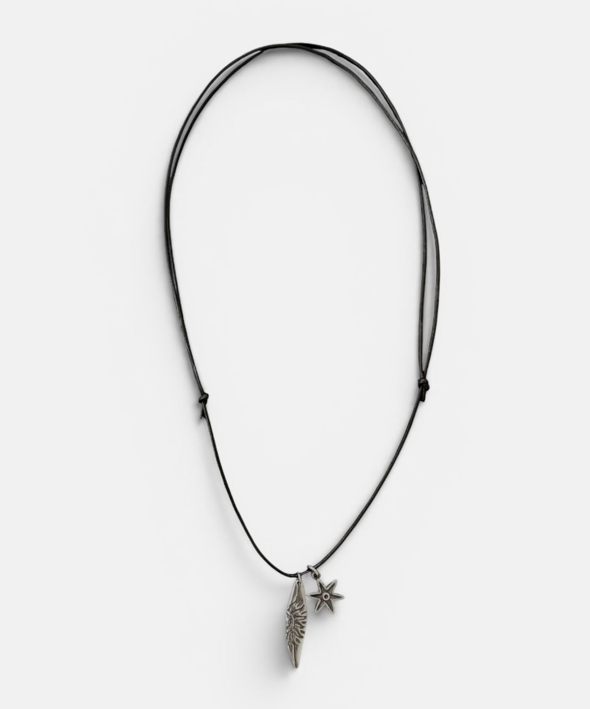 셉텐벌5(SEPTEMBER5) SUNMMER LEATHER NECKLACE
