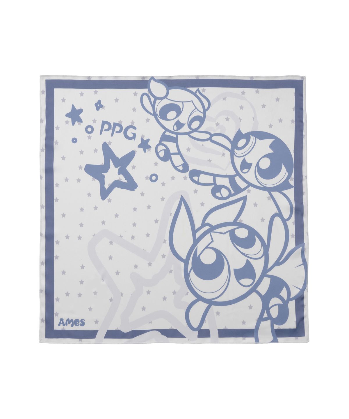아메스 월드와이드(AMES-WORLDWIDE) PPG STAR PRINTING BANDANA BLUE