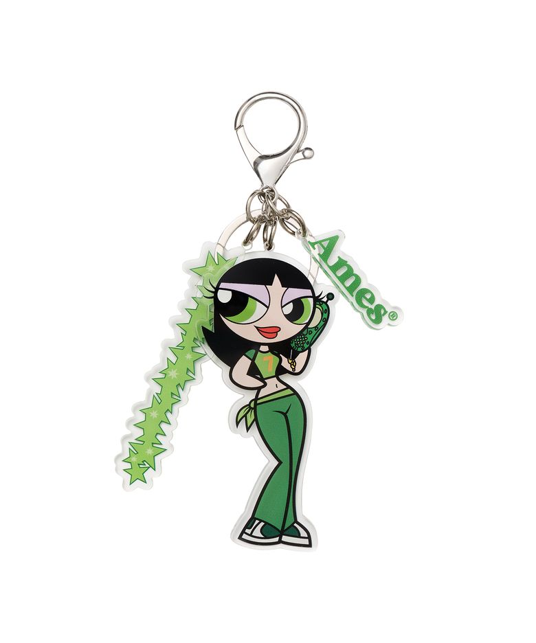 PPG ACRYLIC KEYRING GREEN