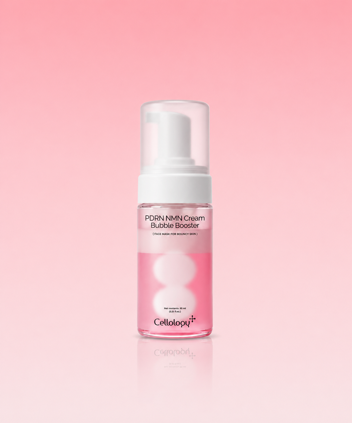 셀올로지(CELLOLOGY) PDRN NMN 크림 버블 부스터 95ml / 탄력 광채 속광 화잘먹 버블팩