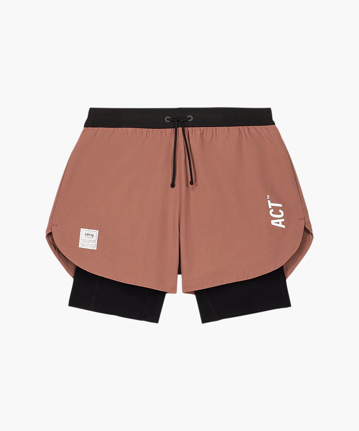 액트러닝(ACT RUNNING) 쉘라이트 쇼츠 2in1 Terracotta