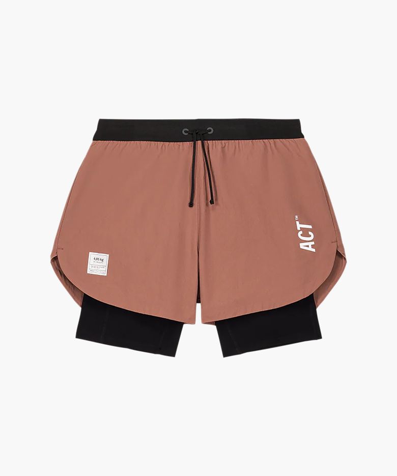 쉘라이트 쇼츠 2in1 Terracotta