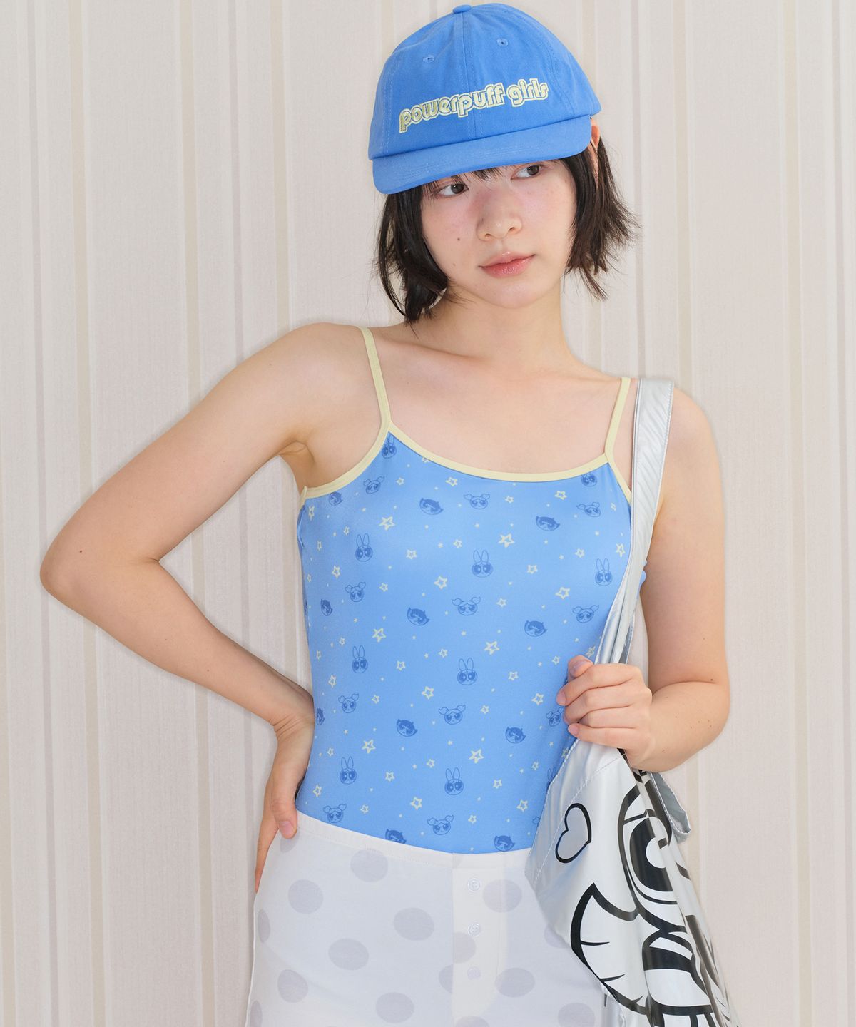 아메스 월드와이드(AMES-WORLDWIDE) PPG POP MONOKINI BLUE