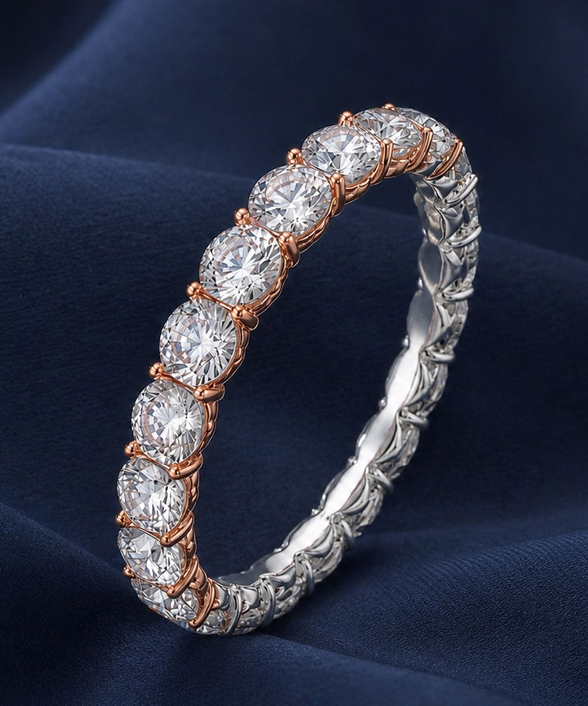 엘렌쥬얼리(HELENE JEWELRY) 14K 18K 랩 다이아몬드 1부 4프롱 미스 링 금 반지