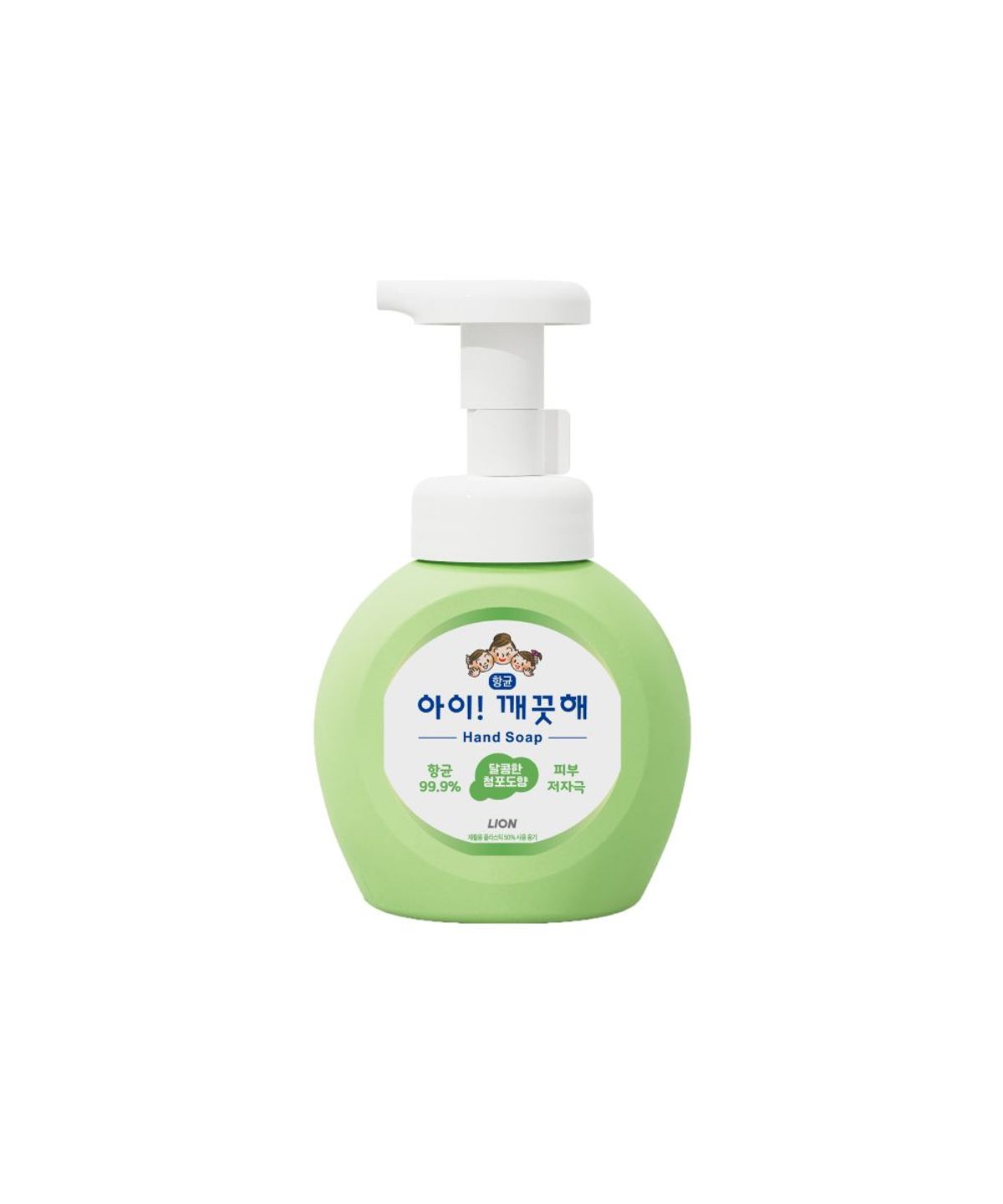 아이! 깨끗해(AIKEKUTE) 핸드워시 용기 청포도향 250ml