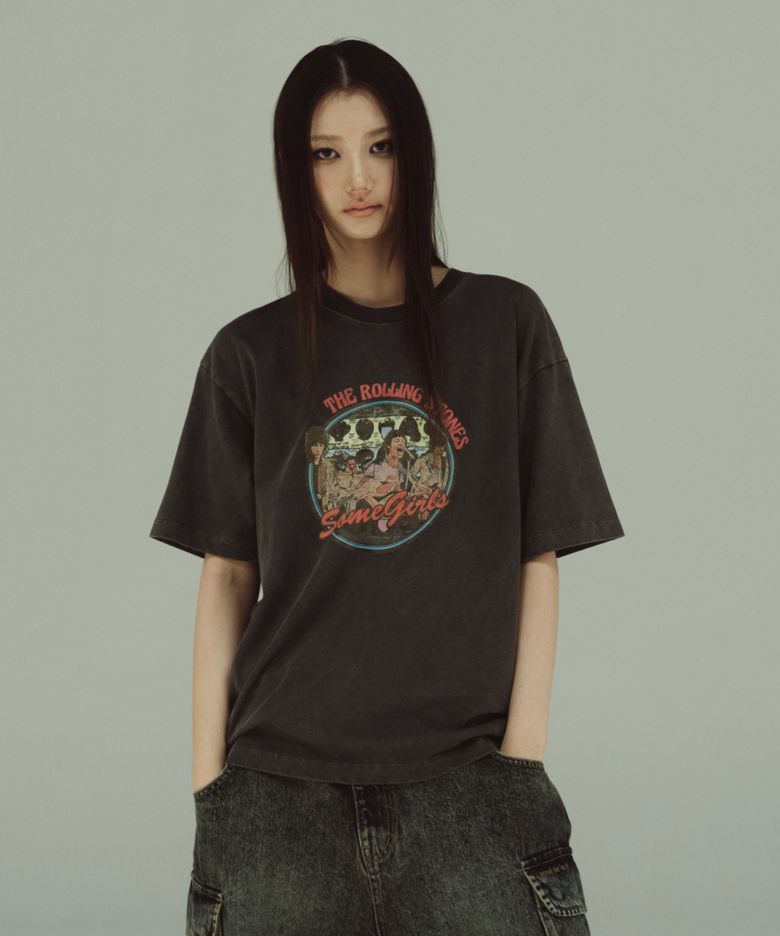 ROLLING STONES BAND ARCHIVE PIGMENT SHORT SLEEVE T-SHIRT