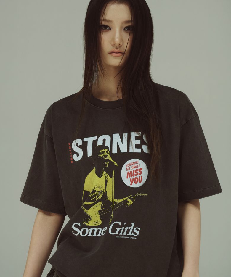 ROLLING STONES BAND LIVE PIGMENT SHORT SLEEVE T-SHIRT