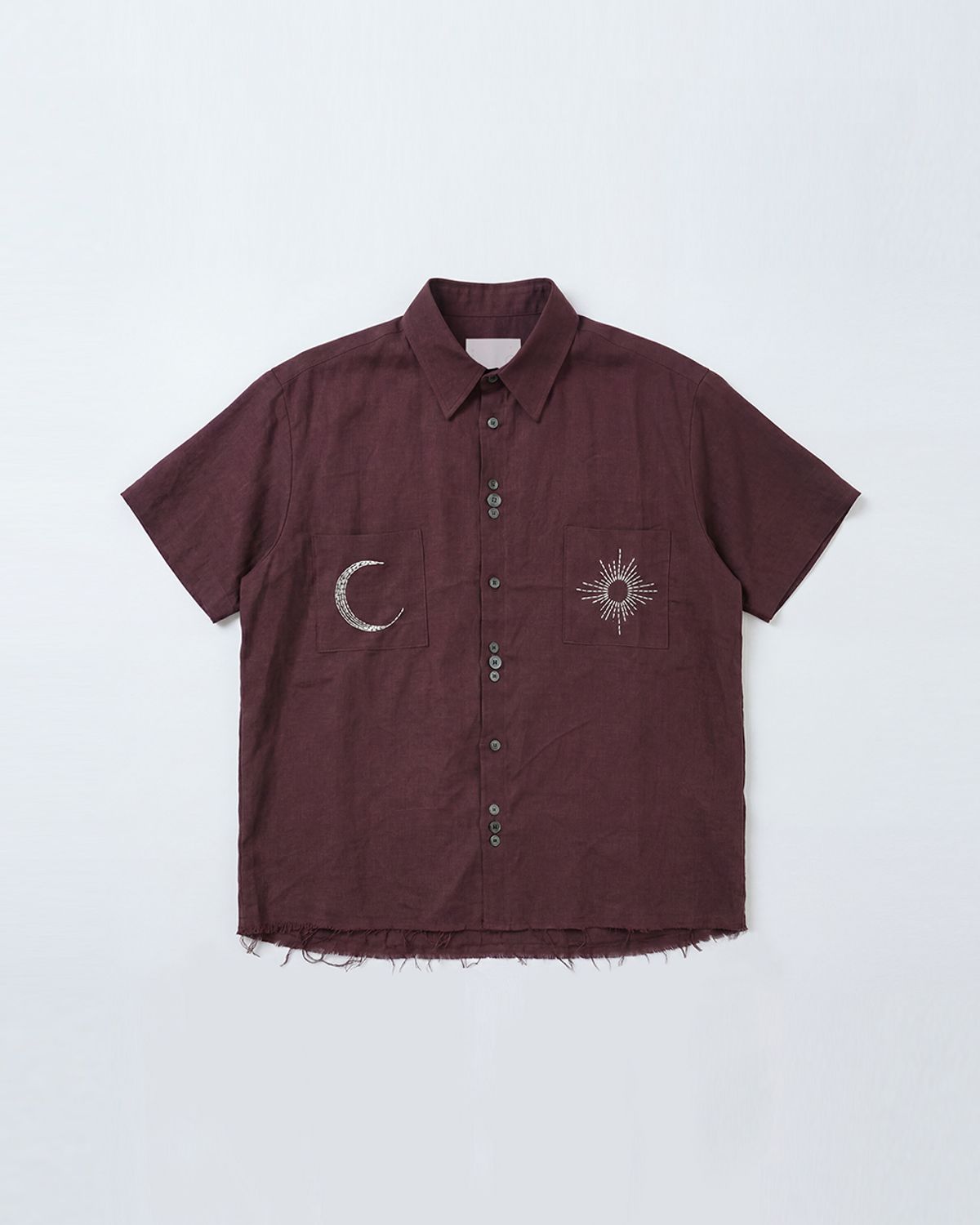 음양(EYC) Sun&Moon Embroidery Shirt (magenta)