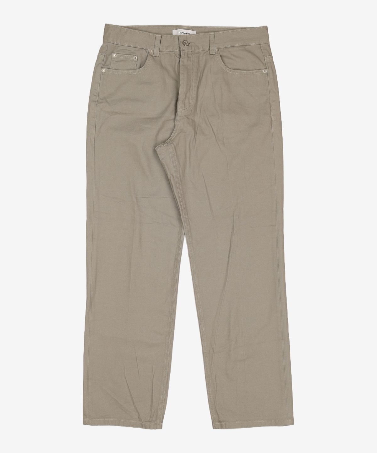 덴메이드(DENMADE) DEN0656 crease chino pants(sand grey) L