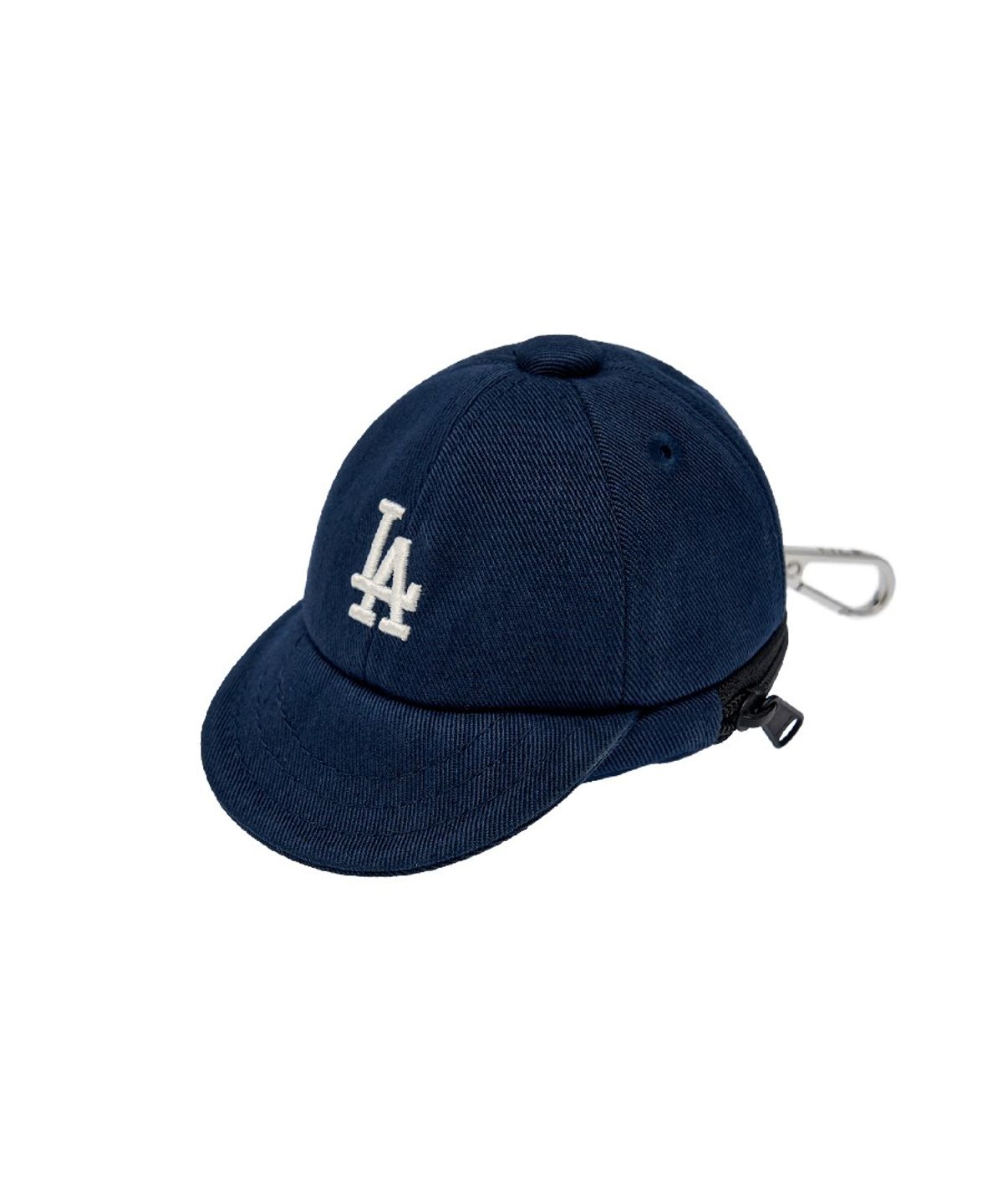 엠엘비(MLB) 베이직 볼캡 파우치 키링 LA (Navy)