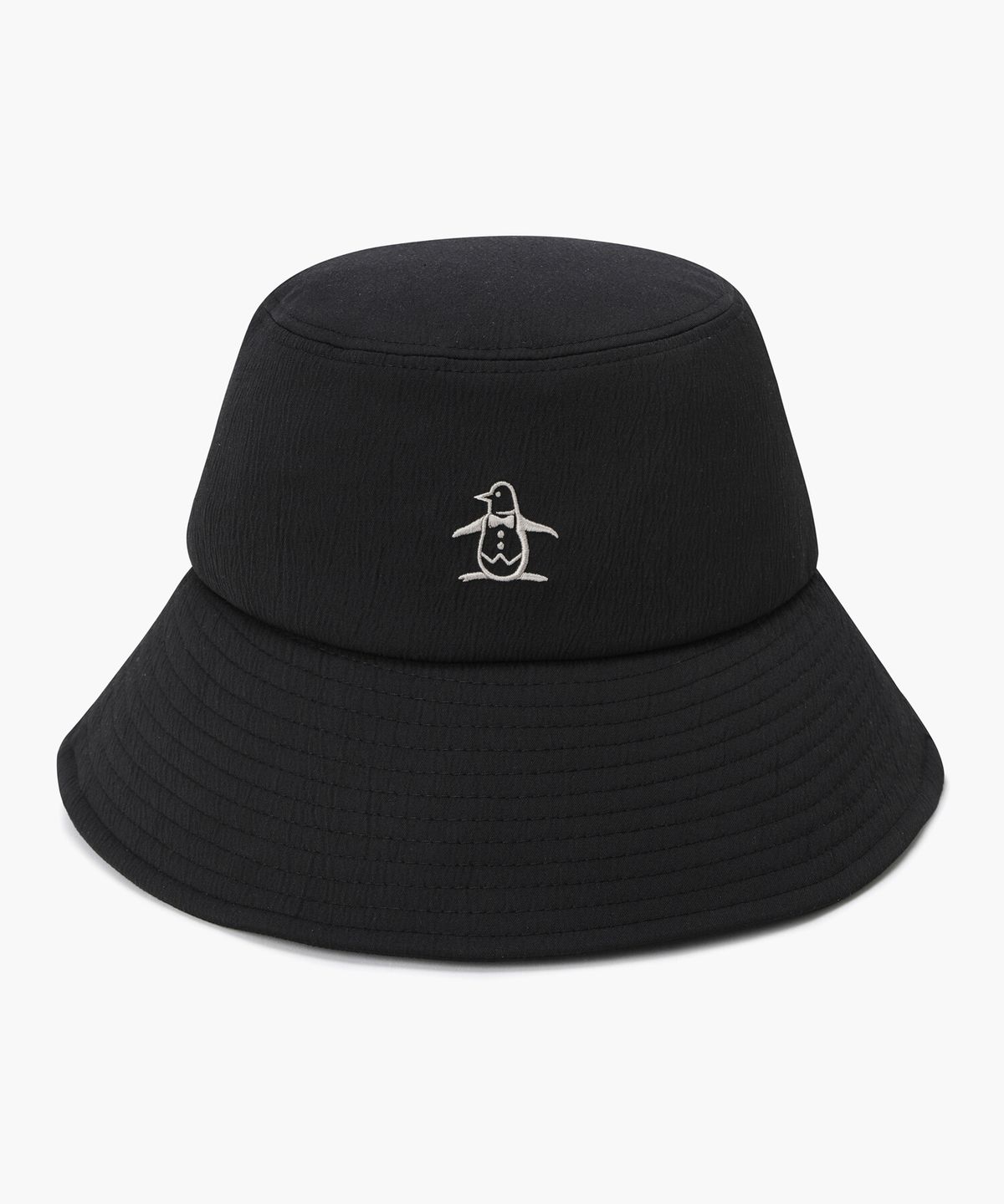먼싱웨어(MUNSINGWEAR) 여성 시그니처 리본 버킷햇 블랙 MR322LCP73