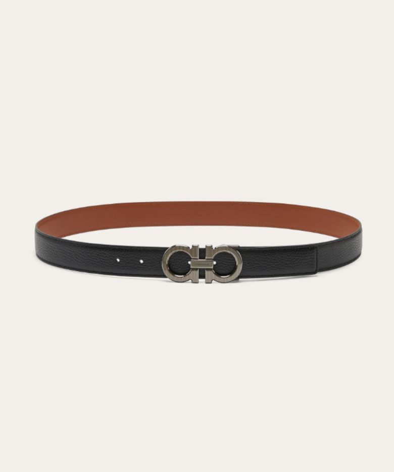 페라가모 남성 벨트 간치니 FERRAGAMO 670574 786347