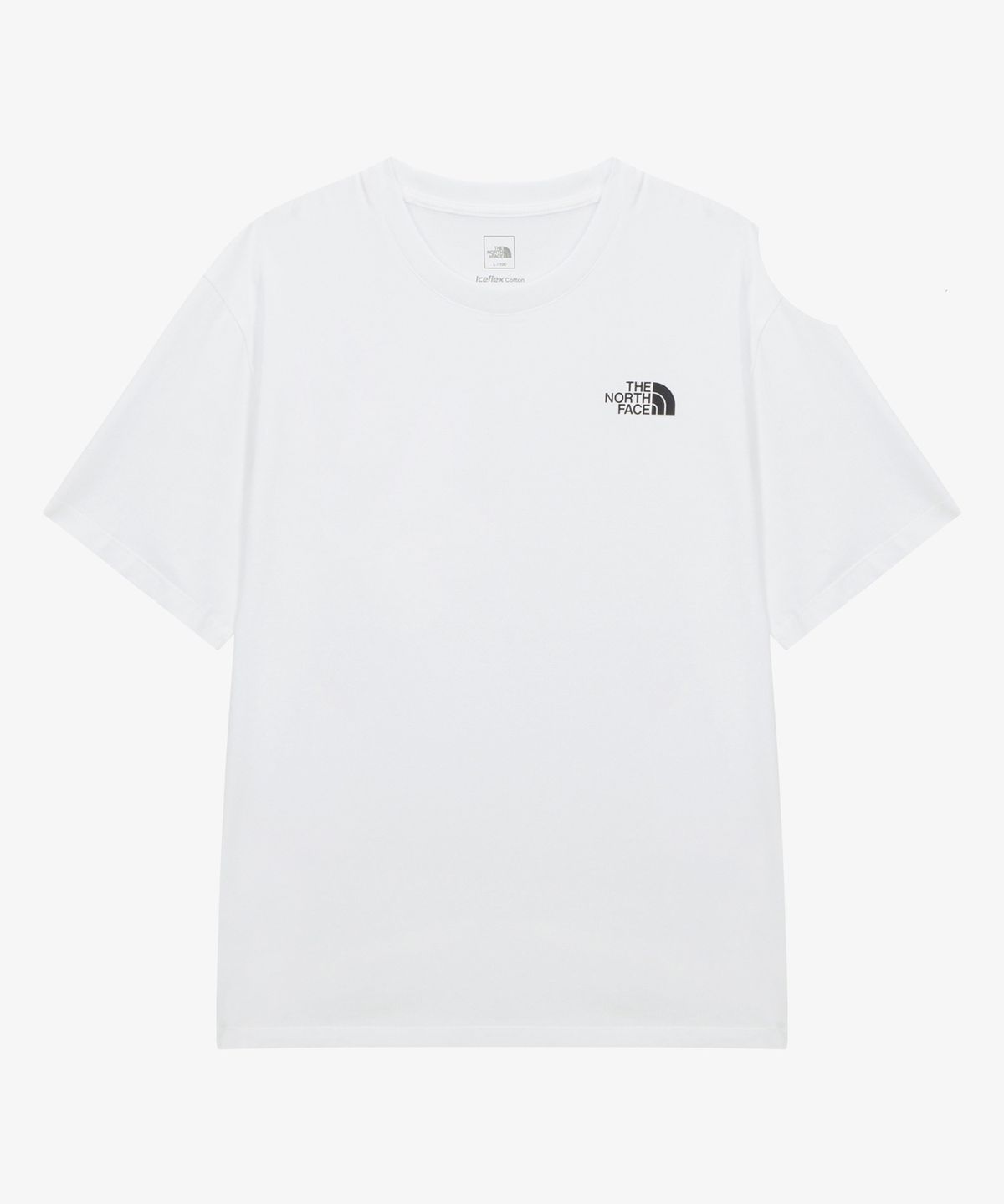노스페이스(THE NORTH FACE) NT7US19B 남성 프로스텔 반팔 티 WHITE