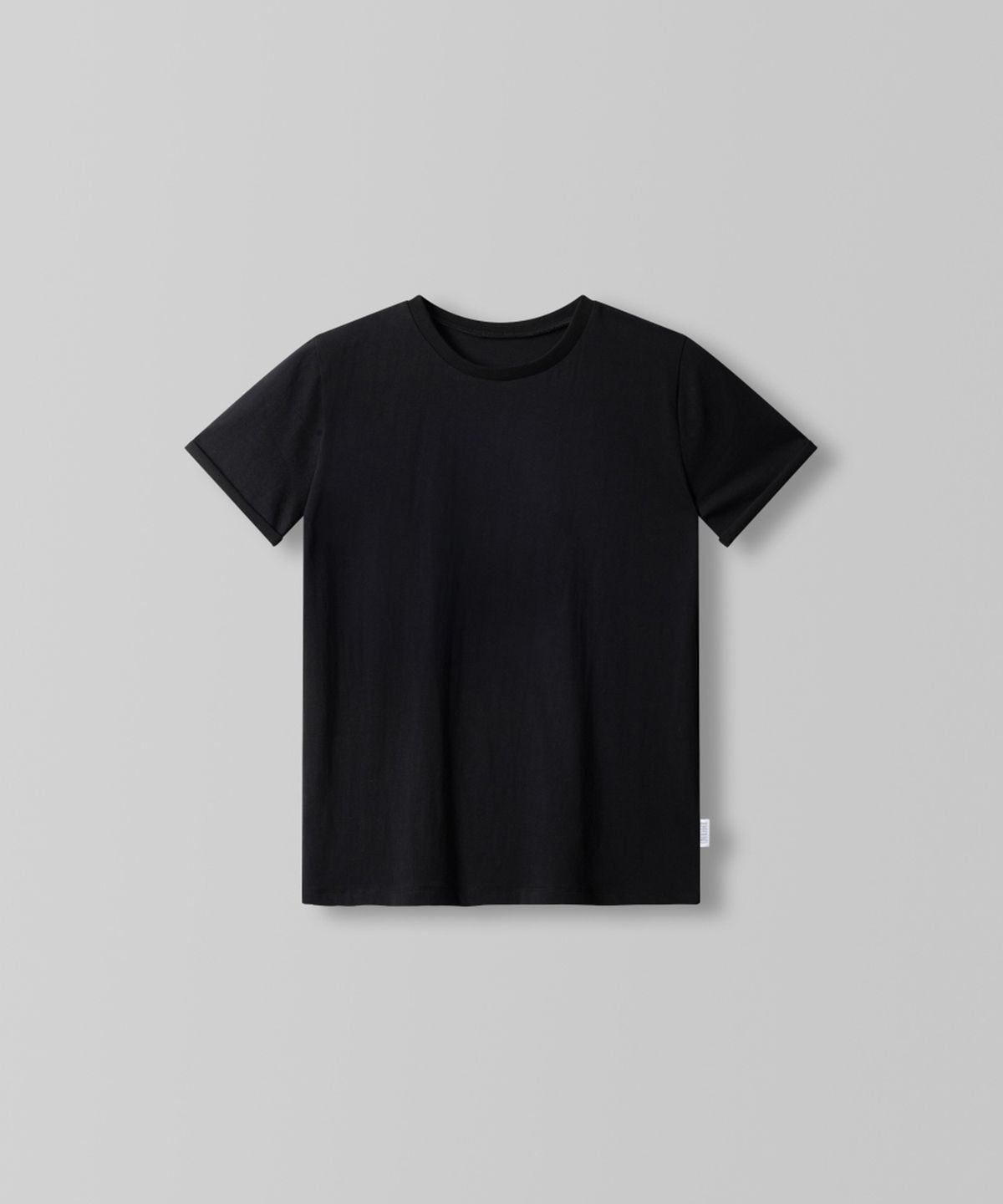 108파운드(108POUND) Cutting Round Tee_Black