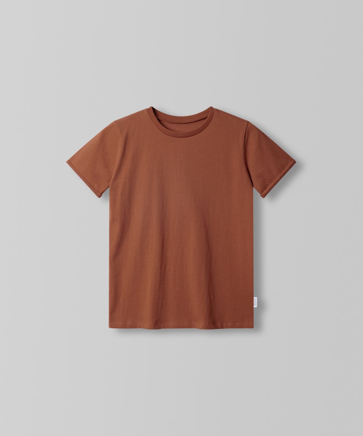 108파운드(108POUND) Cutting Round Tee_Carrot