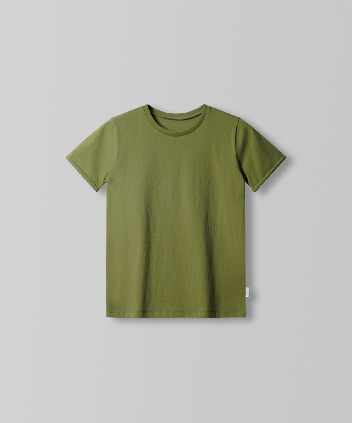 108파운드(108POUND) Cutting Round Tee_Olive