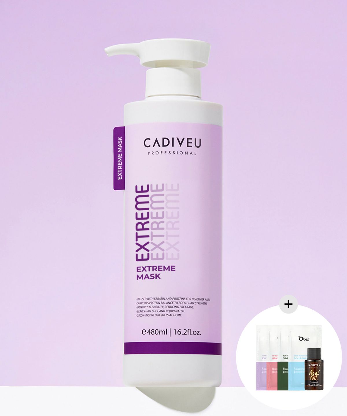 카디뷰(CADIVEU) 익스트림 리페어 마스크 480ml