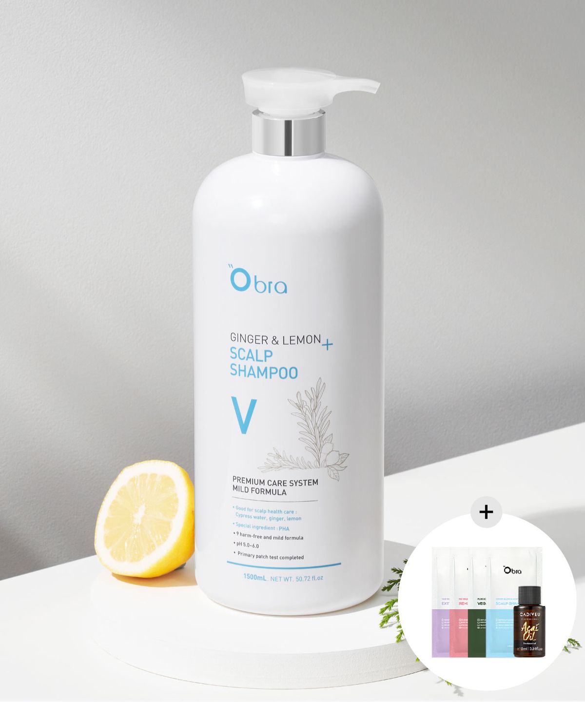 오브라(OBRA) 진저 앤 레몬 샴푸 볼륨 1500ml