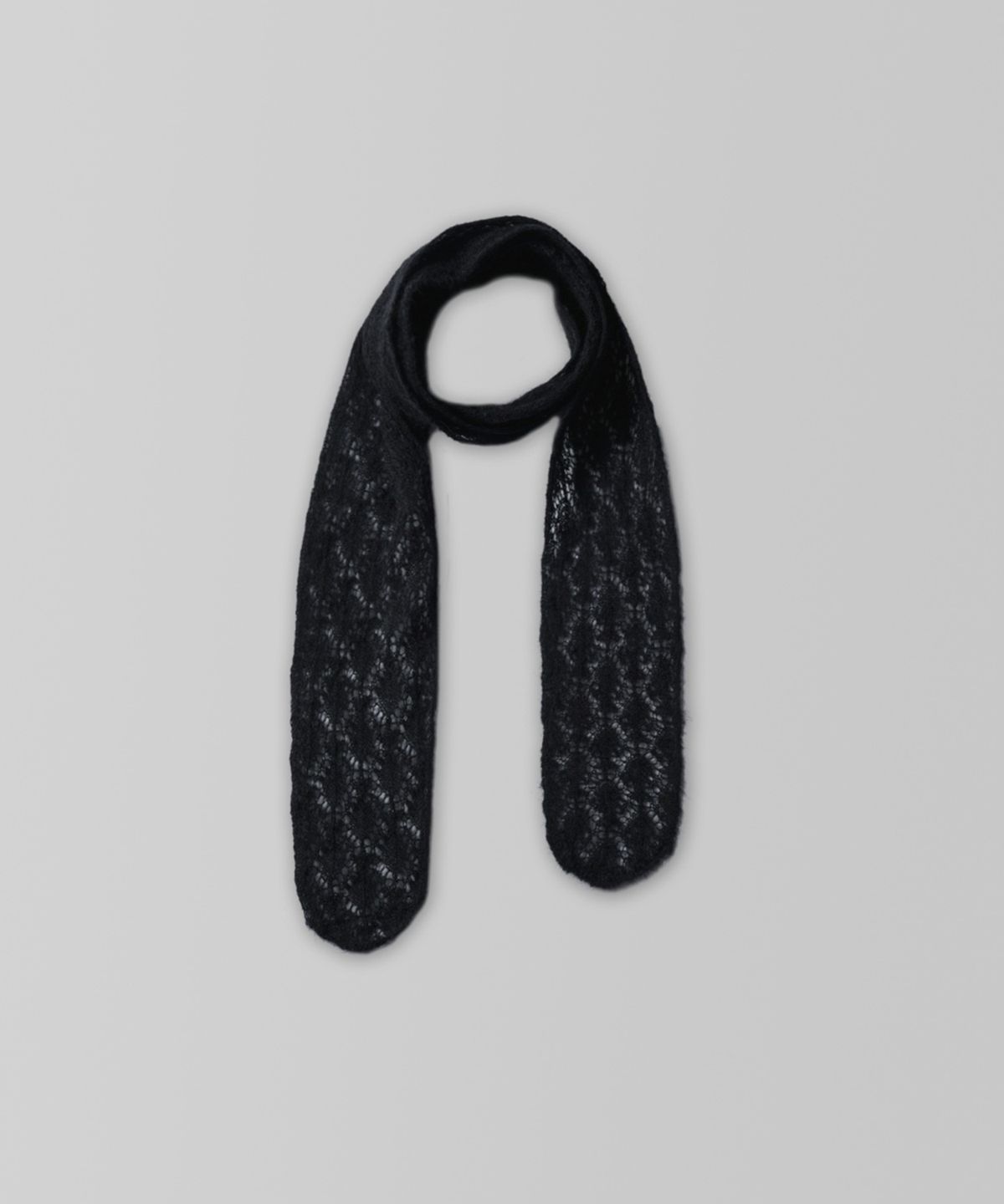 108파운드(108POUND) Mini Mohair Wrap_Navy