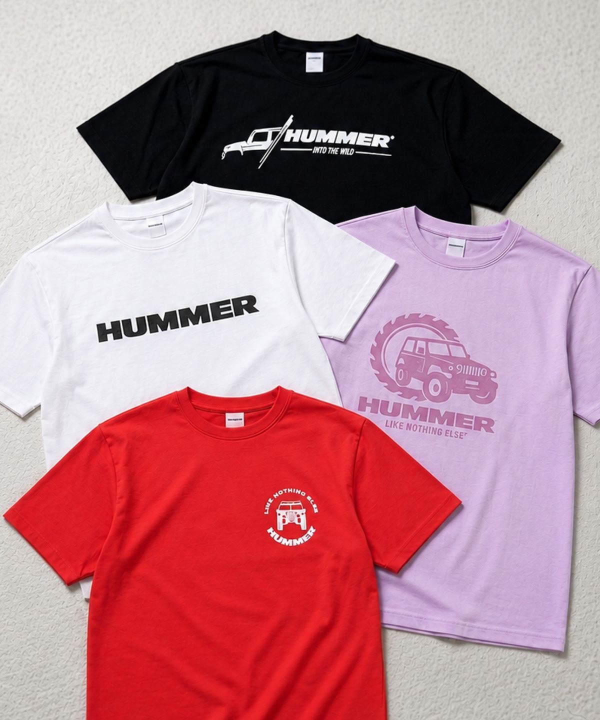 험머(HUMMER) [4PACK] 우먼 흡속 속건 소로나 기능성 쿨 반팔 티셔츠