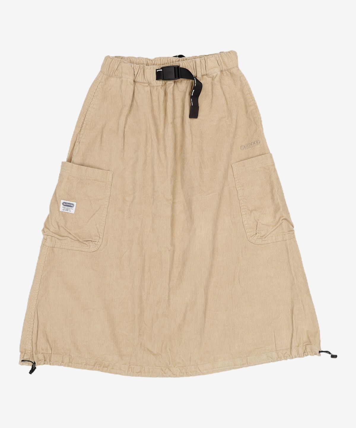 아웃도어 프로덕츠(OUTDOOR PRODUCTS) 코듀로이 벨티드 벌룬 스커트 COUDUROY BELTED BALLOON SKIRT XS
