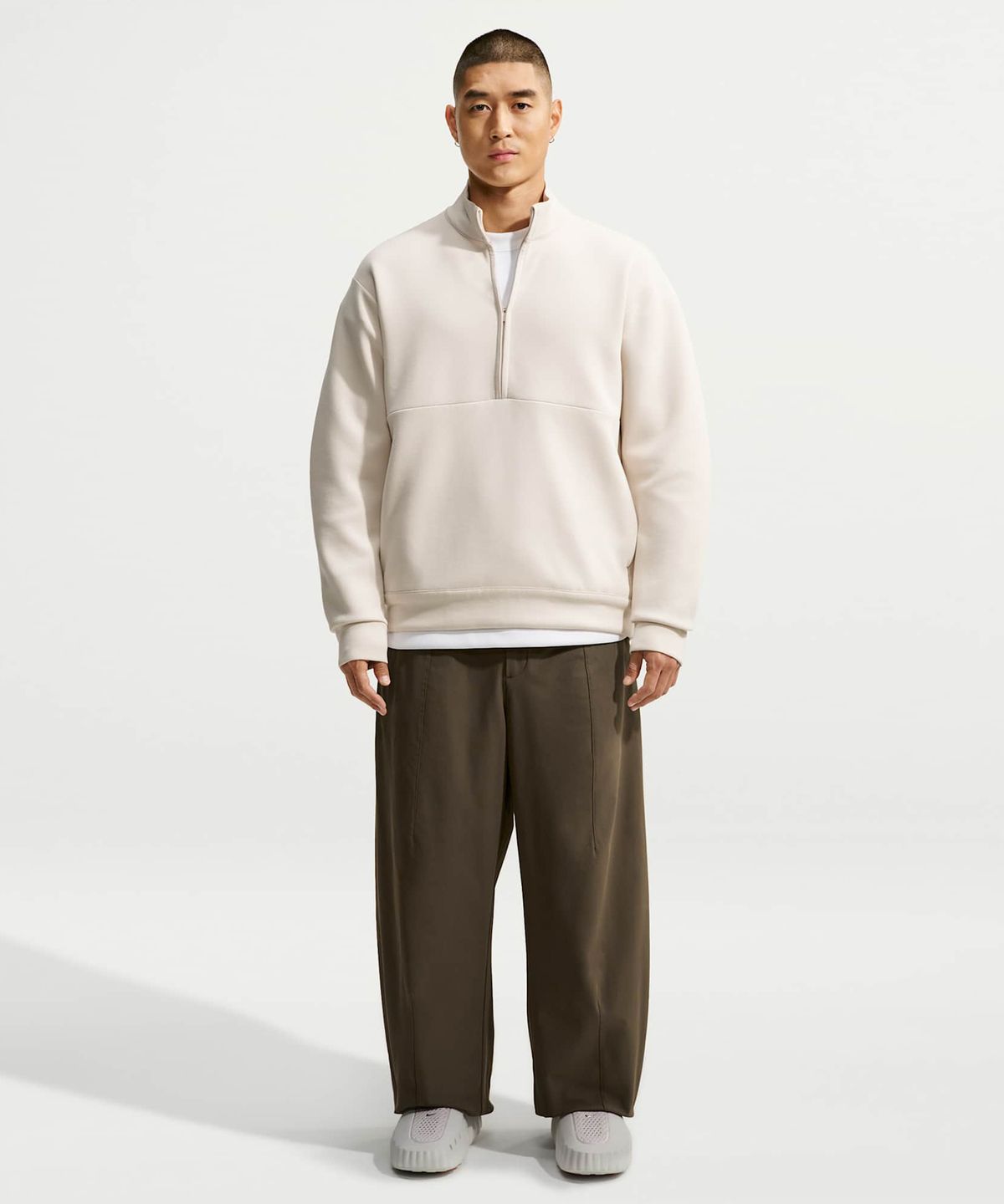 나이키(NIKE) 24.7 퍼펙트스트레치 드라이 핏 UV 차단 배럴 레그 팬츠 M - 다크 헤이즐:블랙:벨벳 브라운 / IM3632-212
