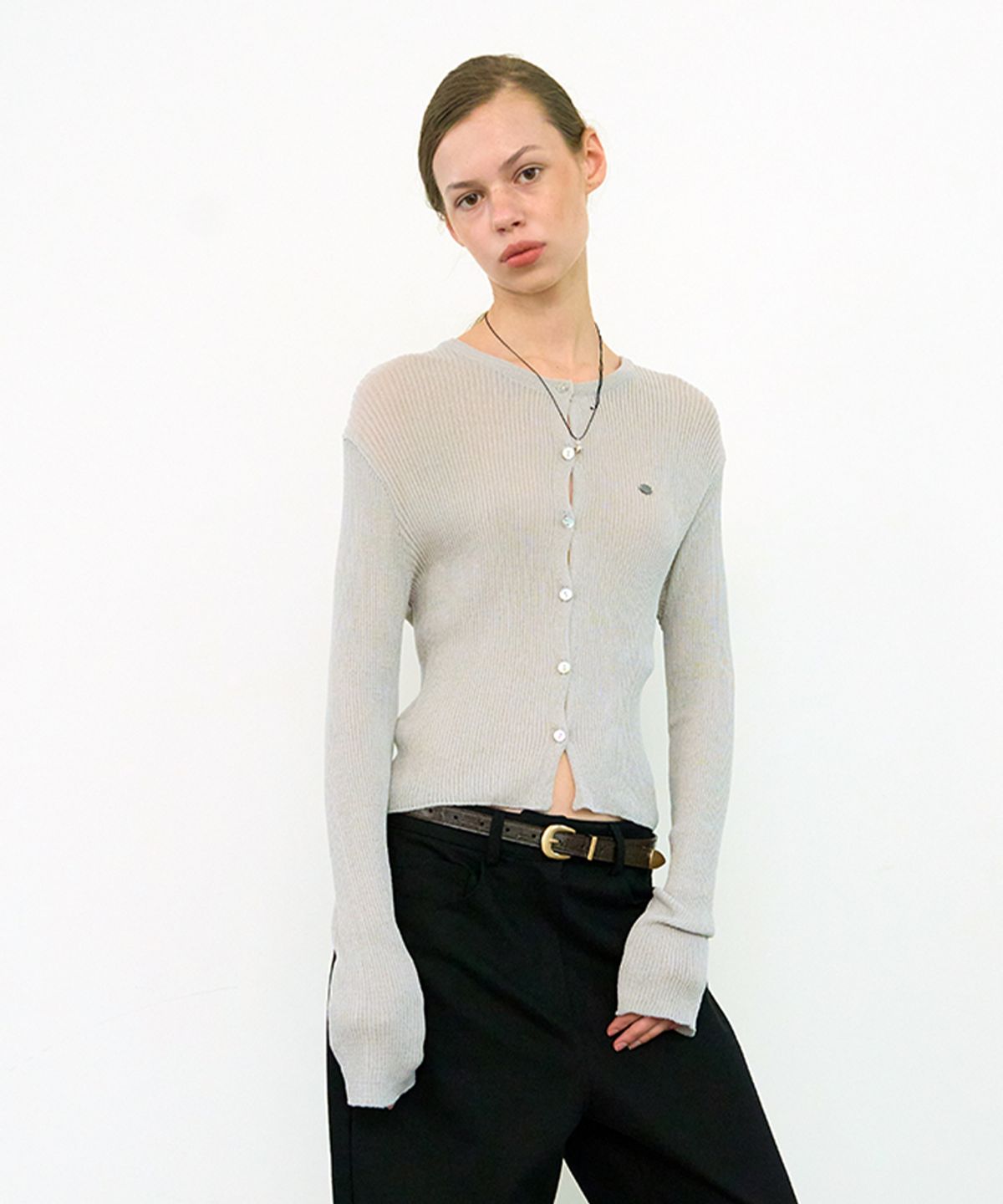 위메농(OUI MAIS NON) Colette knit cardigan