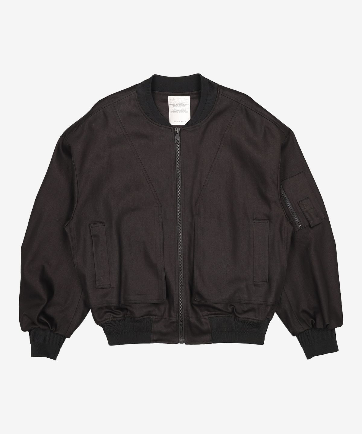메종미네드(MAISON MINED) BLACK OVER MA-1 L