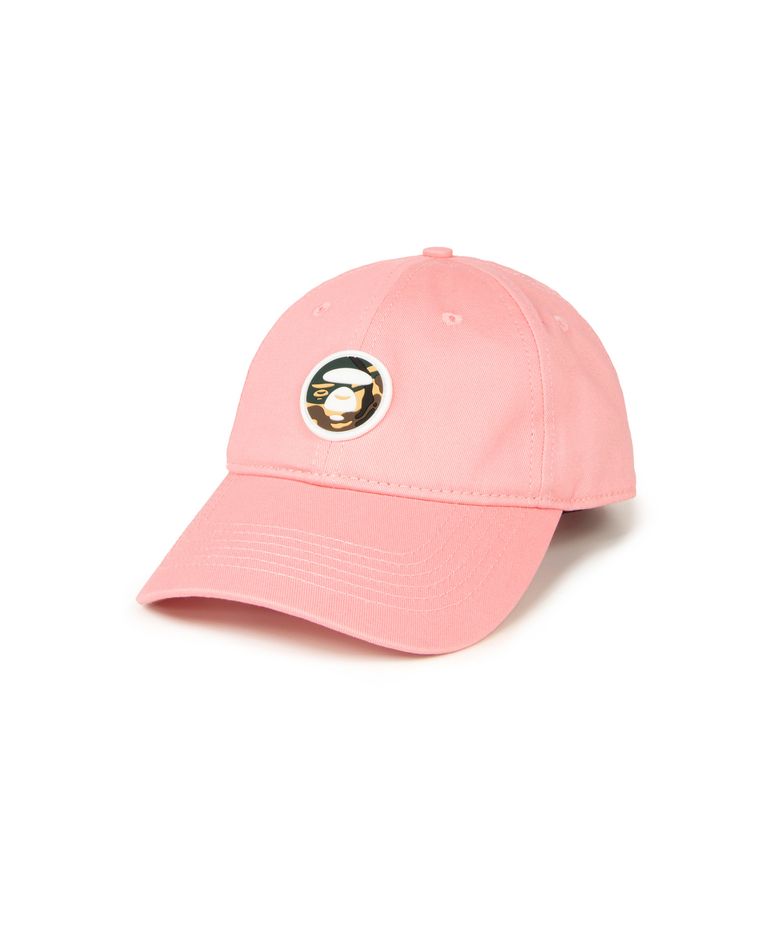 AAPE NOW 문페이스 로고 캡 핑크 / AAPCPM5199XXQPKL