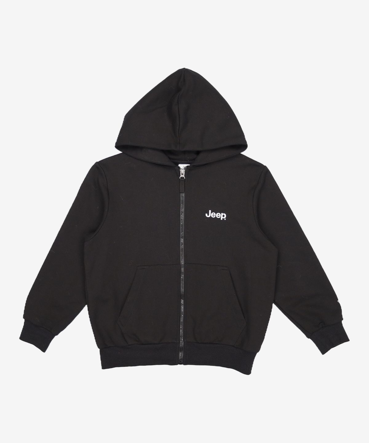 지프키즈(JEEPKIDS) 스몰 지프로고 후드 집업(KP5TZU002BK) 145
