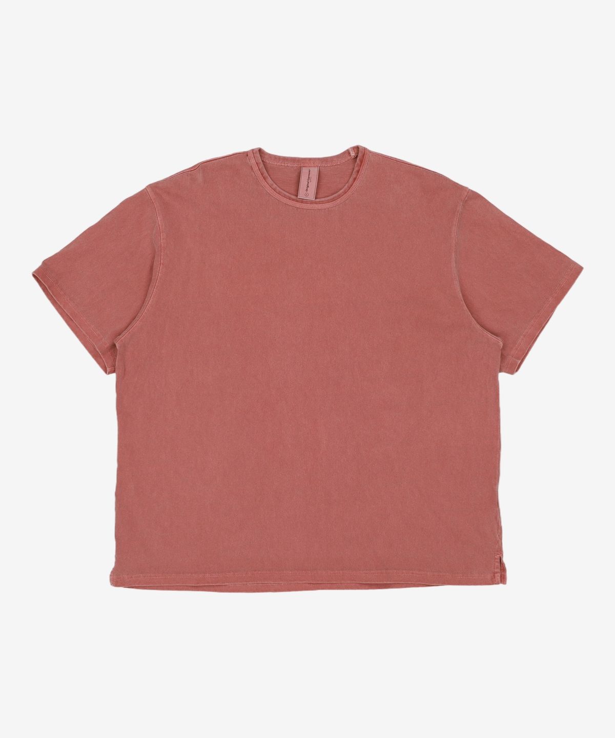 프리즘웍스(FRIZMWORKS) OG PIGMENT DYEING HALF TEE _ PINK L