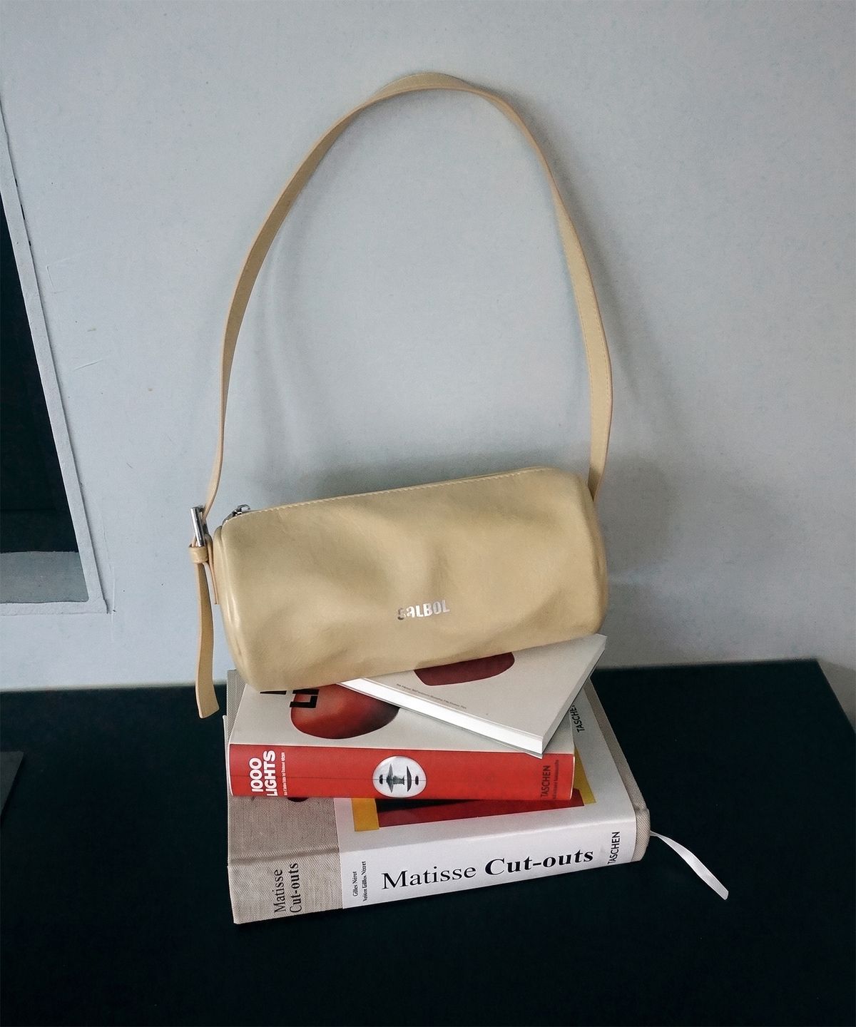 샐볼(SALBOL) PONY BAG (LEATHER BUTTER)
