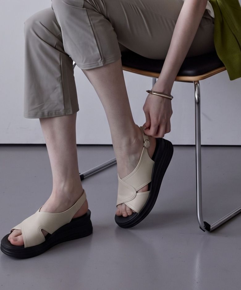 Nova Morden Strap Sandal 스트랩 샌들 6.5cm -WS9050 (2color)