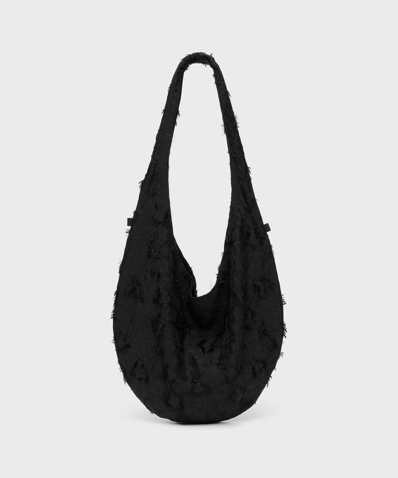 FIG JACQUARD BAG [BLACK]