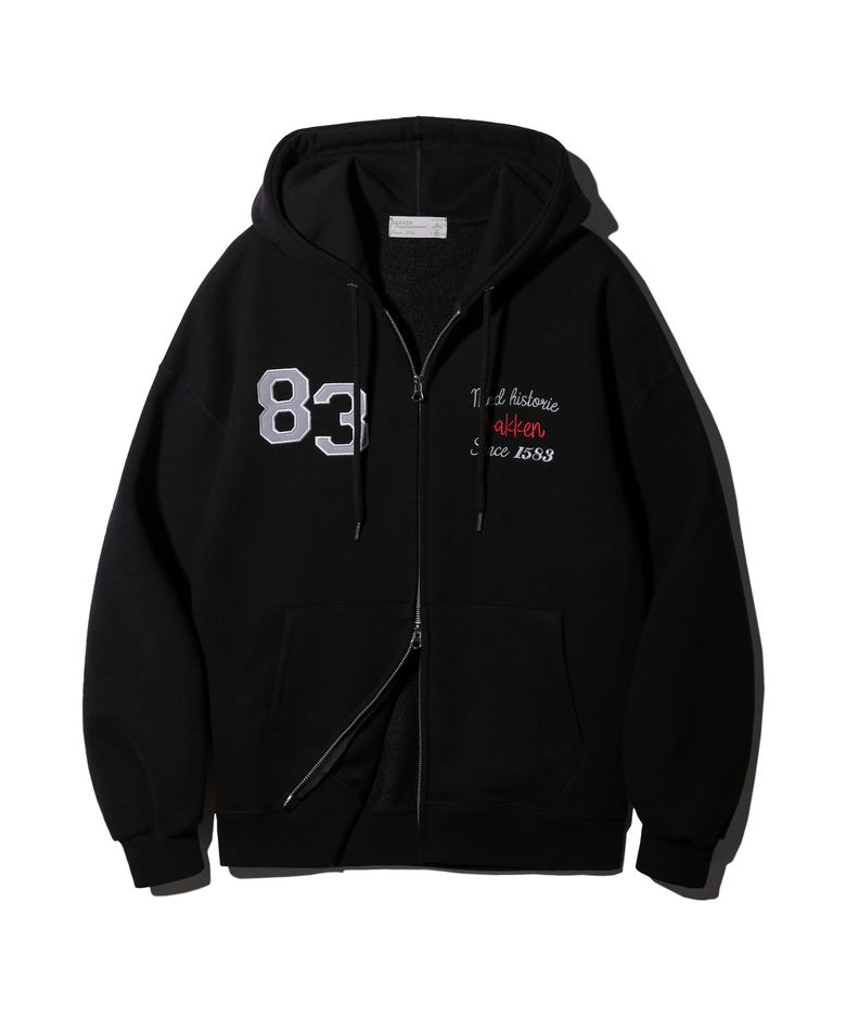 [MEN] 83 MED HISTORTIE 후드 집업 BK7981 (4COLOR)