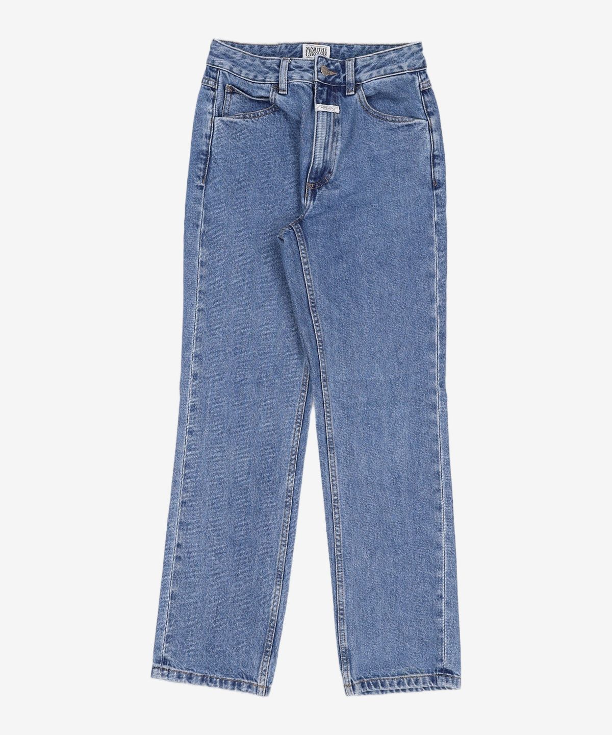 마리떼 프랑소와 저버(MARITHÉ + FRANҪOIS GIRBAUD) W SLIM STRAIGHT DENIM PANTS light blue 25