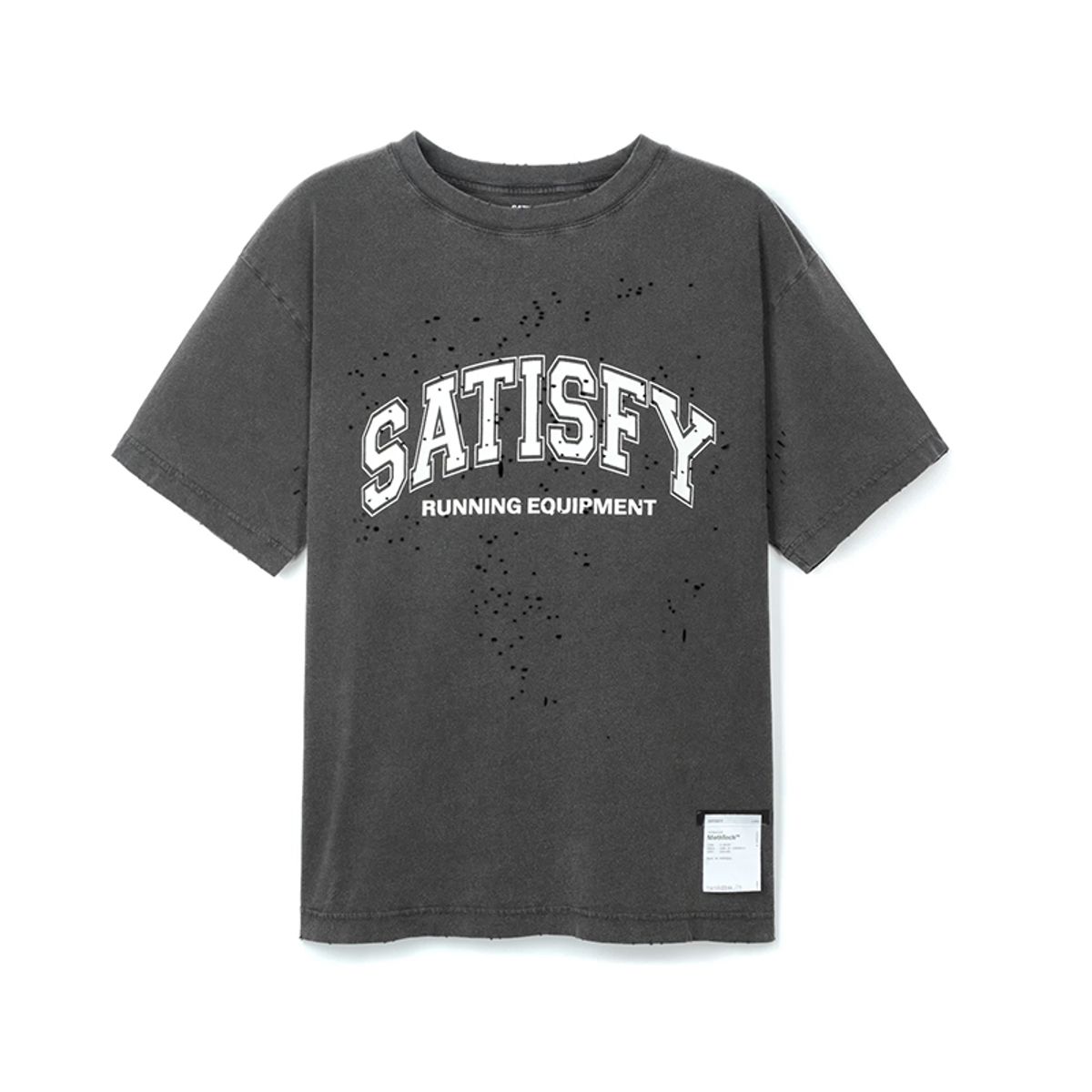 새티스파이(SATISFY) MothTech TShirt Aged Black SAC(1100600A04)