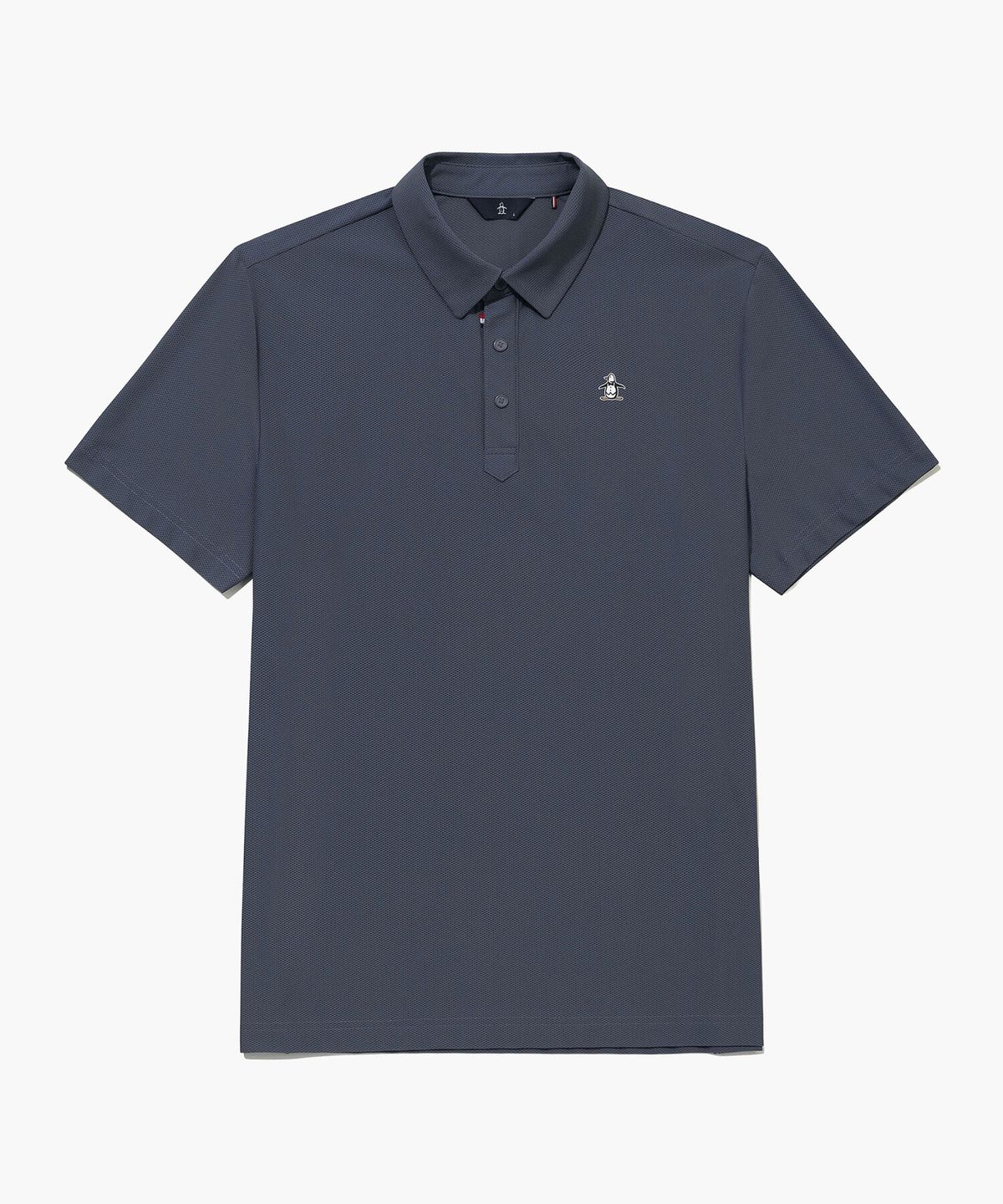 먼싱웨어(MUNSINGWEAR) 남성 조직감 반팔 티셔츠 차콜그레이 MR321MTS75