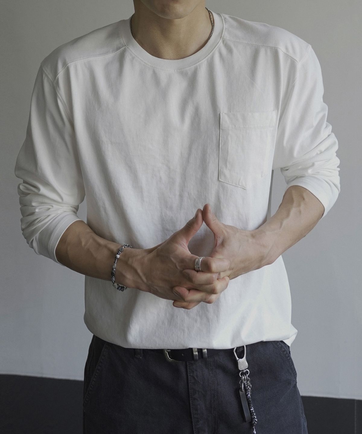 시도(SIIIIDO) ARMOR T SHIRT(WHITE)